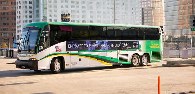 Conference hall filled with attendees