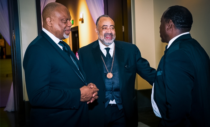 Conference hall filled with attendees