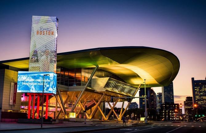 Conference hall filled with attendees