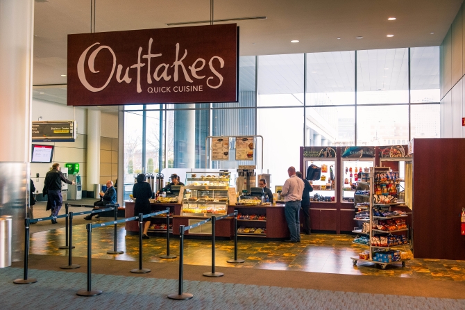 Conference hall filled with attendees