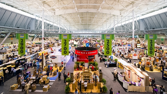 Conference hall filled with attendees
