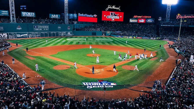 Conference hall filled with attendees