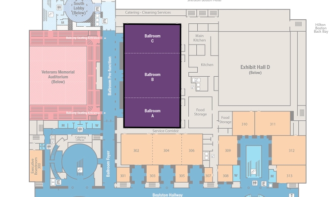 Conference hall filled with attendees