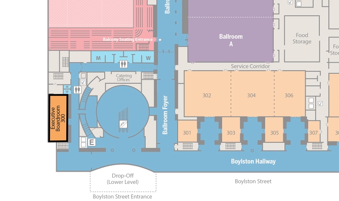 Conference hall filled with attendees