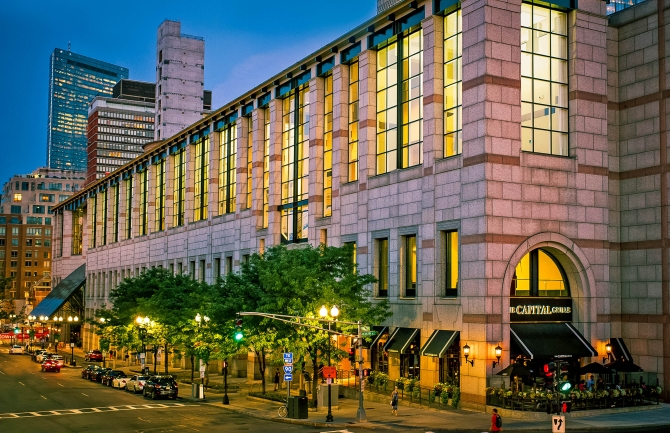 Conference hall filled with attendees