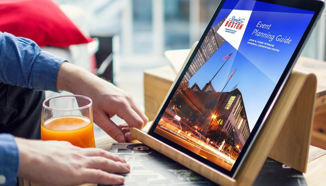 Conference hall filled with attendees