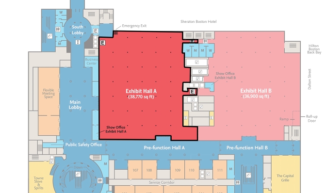 Conference hall filled with attendees