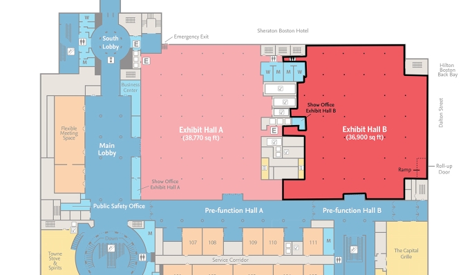 Conference hall filled with attendees