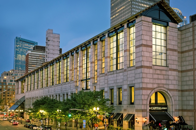 Conference hall filled with attendees