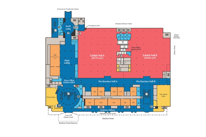 Conference hall filled with attendees