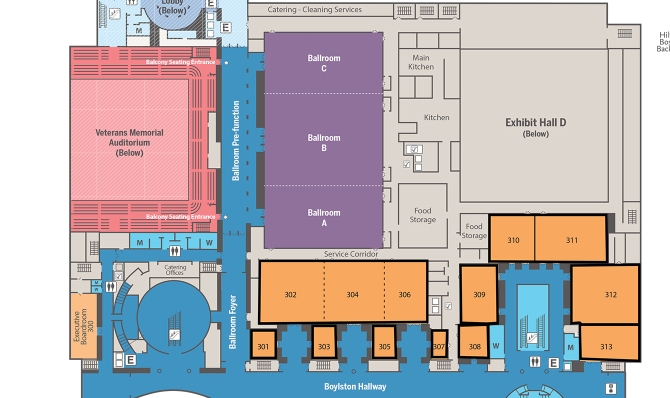 Conference hall filled with attendees