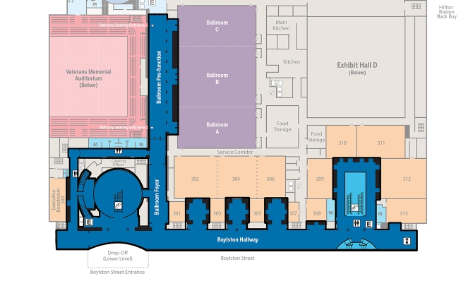 Conference hall filled with attendees