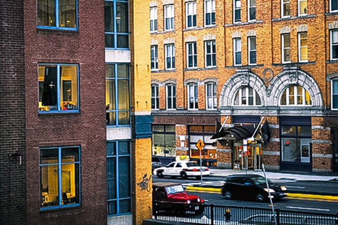 Conference hall filled with attendees