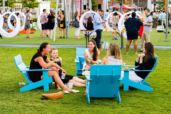 Conference hall filled with attendees