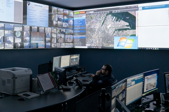 Conference hall filled with attendees