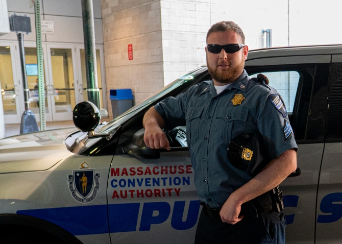 Conference hall filled with attendees
