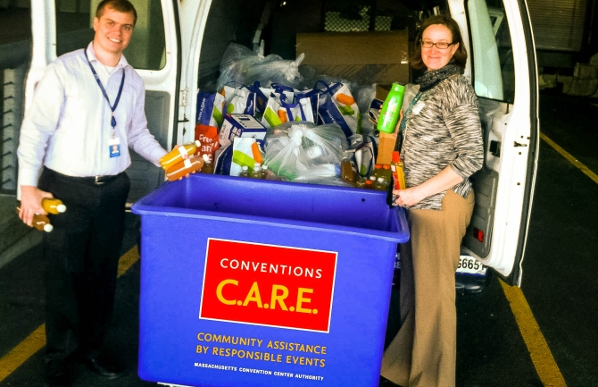 Conference hall filled with attendees