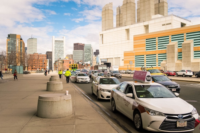 Conference hall filled with attendees