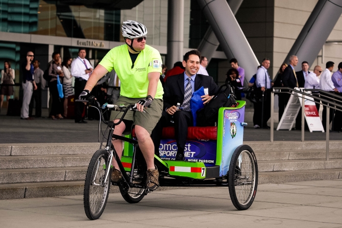 Conference hall filled with attendees