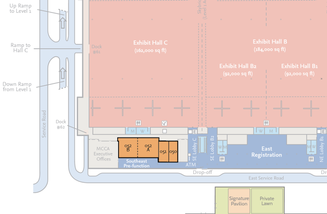 Conference hall filled with attendees