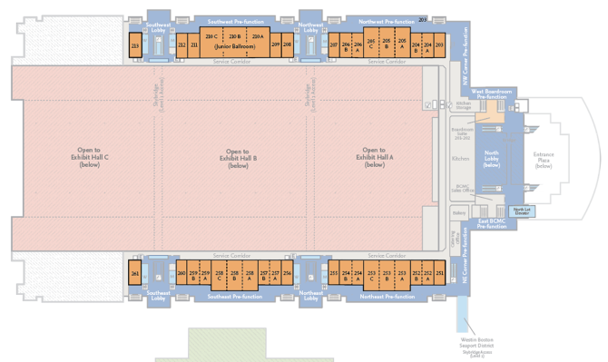 Conference hall filled with attendees