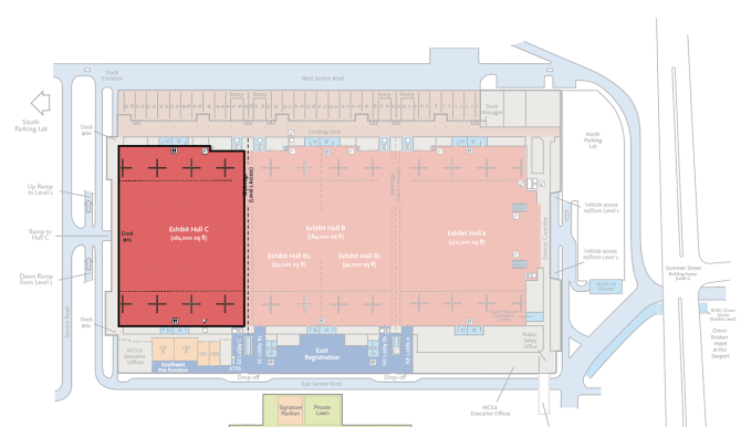 Conference hall filled with attendees