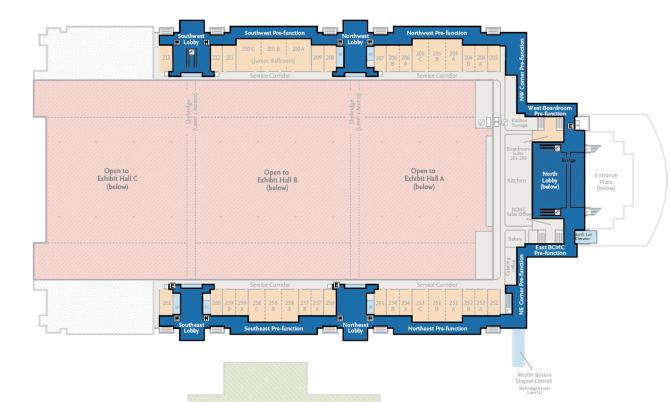 Conference hall filled with attendees