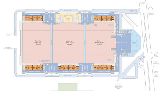 Conference hall filled with attendees